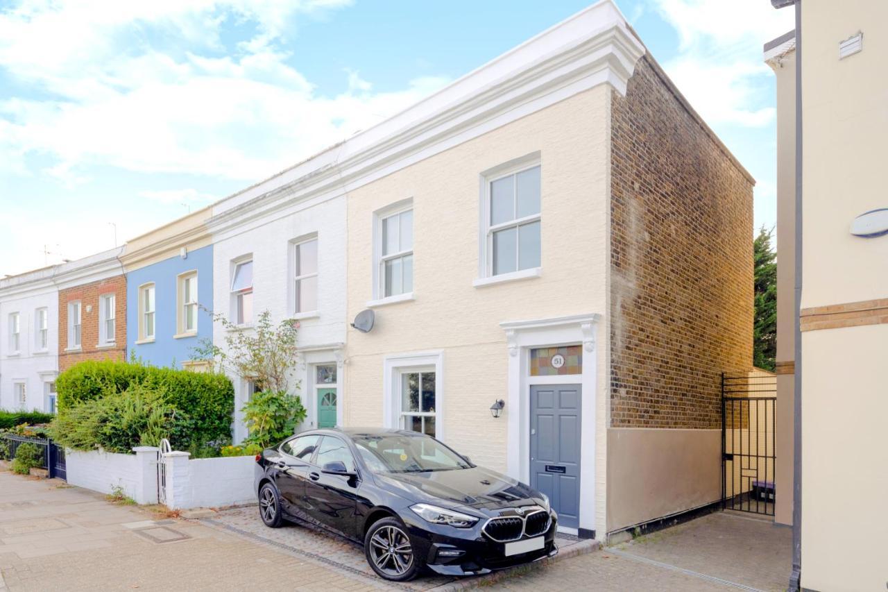 Stylish House In Wimbledon Villa London Eksteriør bilde